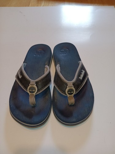 Sandali Timberland taglia 5 6 blu scuro e grigio