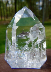 Polished Lemurian Quartz Crystal ~ Transmitter Formation - Picture 1 of 8