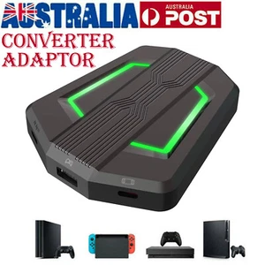 AU Adaptor for Keyboard Mouse Type-c Converter for PS3 PS4 XBOX Nintendo Switch - Picture 1 of 14