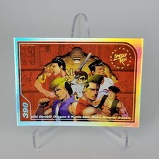 Limited Run Trading Card #390 (Silver) Double Dragon & Kunio-Kun Retro Brawler