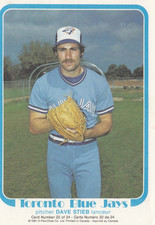 DAVE STIEB 1981 O-PEE-CHEE INSERT POSTER #22 TORONTO BLUE JAYS
