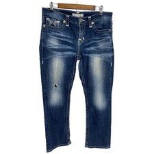 Big Star Mid Rise Maddie Curvy Bootcut Stretch Jeans Size 30