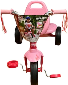 Radio Flyer Fold 2 Go Trike with Storage Bin Pink Readily Assembled (Open Box) - Picture 1 of 2