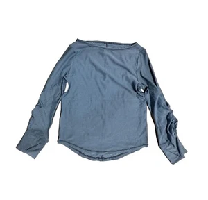 Girls Long Sleeve Studio T-Shirt - All in Motion Blue XS 4/5 - Picture 1 of 4