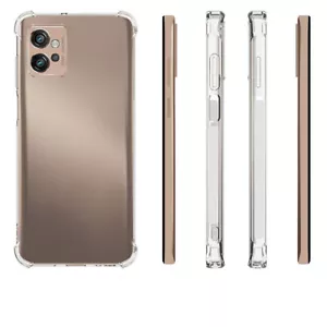 For Motorola Moto G Power 5G 2023 2022 2021 Luxury Shockproof Clear Case Cover - Picture 1 of 10