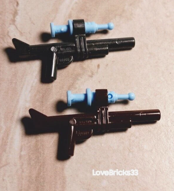 New LEGO Tranquilizer Gun Set Lot of 2 Dark Brown Pearl Gray Wild Animal Control - Image 1 of 1