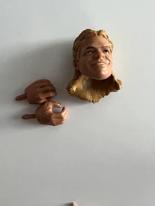 WWE Mattel Elite Lex Luger WCW Head and hands CUSTOM FODDER FOR 6" FIGURES - Picture 1 of 1