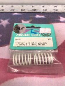 MUGEN SEIKI H0530 Spring Rear Spring 1.9 {White}: MRX. / MTX. NIP  USA SHIP - Picture 1 of 3