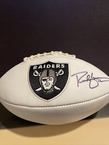 Rich Gannon Autographed Raiders Commemorative Football Prova Certified