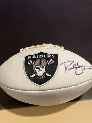 Fútbol americano conmemorativo autografiado de Rich Gannon certificado Prova Foto 1 de 4