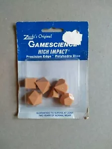 Zocchi's Original Gamescience High Impact Precision Edge Polyhedra Dice D&D - Imagen 1 de 2