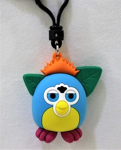 FURBY 3D Figural Bag Clip Hasbro Keychain - Picture 1 of 4