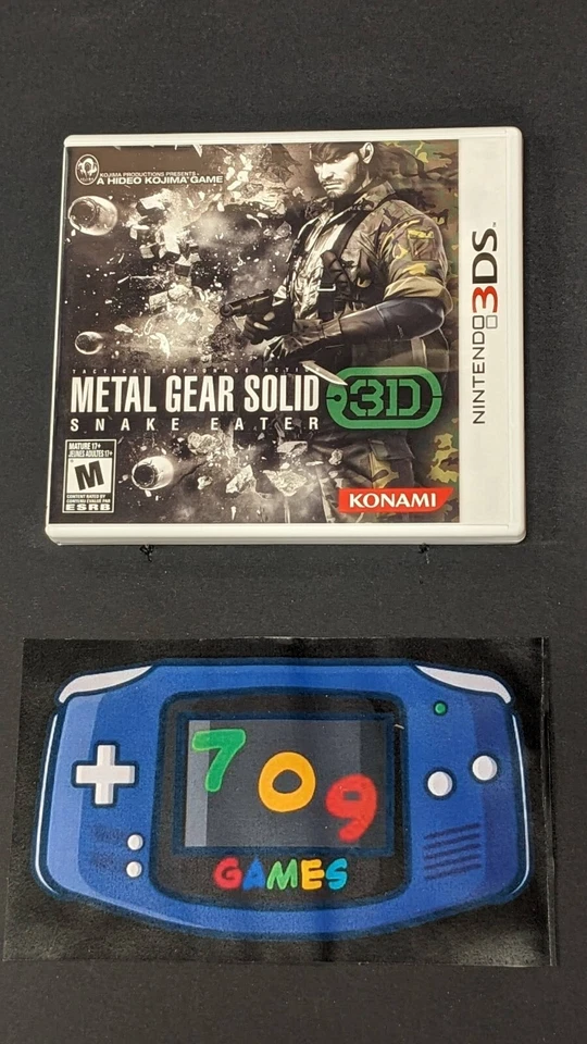 Metal Gear Solid 3D: Snake Eater (Nintendo 3DS, 2012) DS Foto 1 de 1