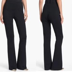 St John Caviar Kasia Milano Strickhose, Größe 12 - Bootcut Schlag hoher Bund RTL $ 495 - Bild 1 von 7