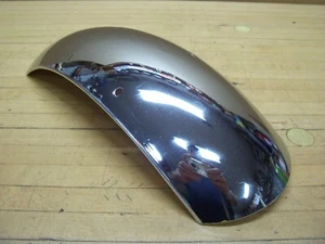 Vintage NOS Mini bike Minibike Front Chrome Fender - Picture 1 of 7