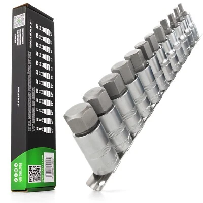 HASKYY Innensechskant Inbus Stecknüsse Set 1/2" 12tlg 5-22mm Steckschlüssel - Bild 1 von 4