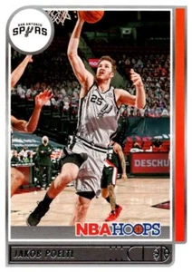 2021-22 Hoops Red Backs Jakob Poeltl San Antonio Spurs #44 - Picture 1 of 2