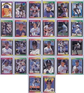 Detroit Tigers 1989 Donruss Baseball Team Set 26 Cards includes DK and MVP - Picture 1 of 11