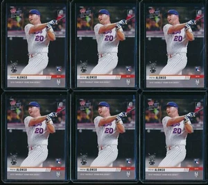 Lotto 6 carte RC Topps Now 2019 Pete Alonso Home Run Derby partecipante #HRD-2 NYM - Foto 1 di 2