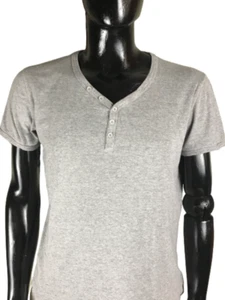 No Excess T-shirt Gris Homme Occasion Bonne Qualité Manche Courte Col V Taille L - Imagen 1 de 8