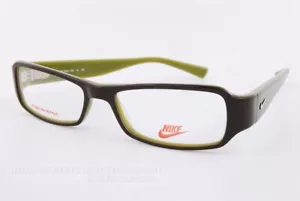 Closeout nuove montature per occhiali Nike 7003 318 marrone/verde 51 mm senza custodia - Foto 1 di 6