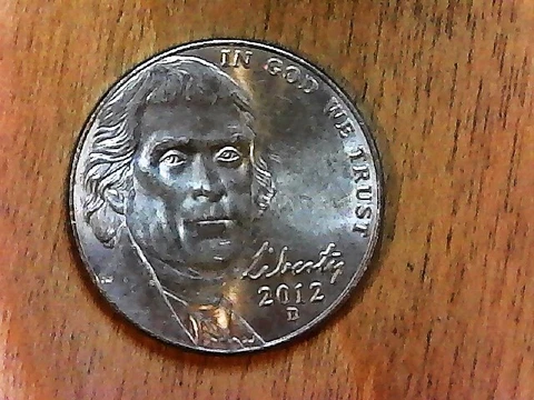 2012 D Jefferson Nickel # 2 Cover