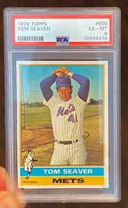 Tom Seaver 🔥 1976 Topps #600 🔥 💎 EX/MT PSA 6 💎 - Bild 1 von 2