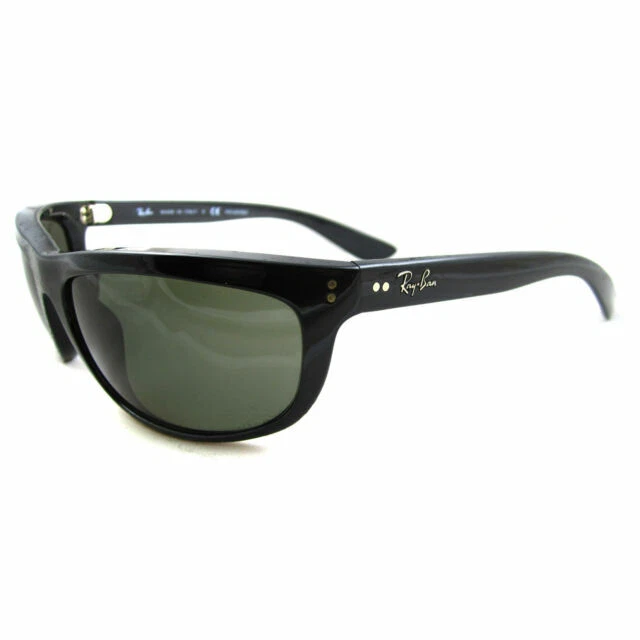 Ray-Ban Balorama RB4089 Black Frame Green Lens Sunglesses