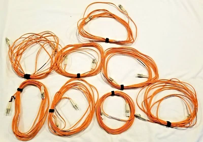 LC-LC LC-SC SC-SC & Single Mode 62.5 SC-SC and LC-SC - LOT OF 23 - Image 1 of 4