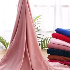 Samt Stoff Flauschig Fell Weich DIY Handarbeiten Abendkleid Display Hintergrund - Bild 1 von 19