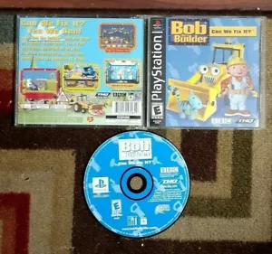 Bob the Builder Can We Fix It Complete (Sony PlayStation 1) VG Shape & Tested - Picture 1 of 1