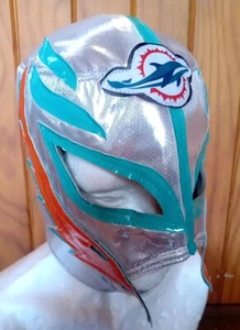 Miami Dolphins Mexican wrestler mask mascara luchador handcraft wrestling - Picture 1 of 4