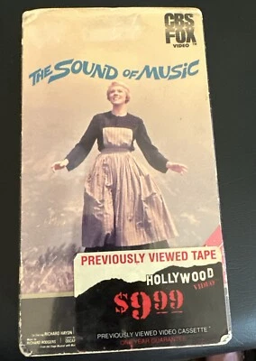 The Sound of Music CBS FOX Video Andrews & Plummer 2 VHS Hi Fi New Sealed 1986 - Image 1 of 4