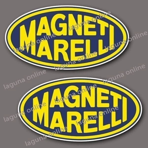 Magneti Marelli Logo Brillo Impermeable Calcomanía Pegatina 3 - Imagen 1 de 1