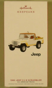 Jeep CJ-8 Scrambler 2019 1982 Hallmark adorno nuevo en caja  - Imagen 1 de 1