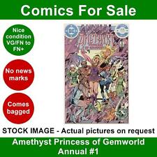 DC Amethyst Princess of Gemworld Annual #1 comic - VG/FN+ Jan 1984