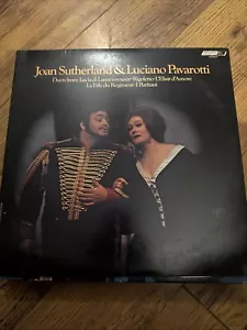 JOAN SUTHERLAND & LUCIANO PAVAROTTI DUETS LP 1975 LONDON OS-26437 Exc. Condition - Picture 1 of 6