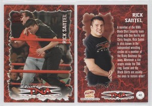 2004 Pacific TNA Red Rick Santel #40 Rookie RC