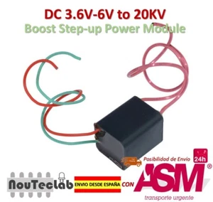 DC 3.6V-6V to 20000V 20kV Boost Step up High Voltage Generator Igniter - Imagen 1 de 4