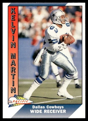 1991 Pacific Kelvin Martin Dallas Cowboys #100 - Image 1 of 2