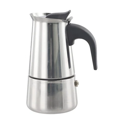 2469 Moka Pot Coffee Maker Stainless Steel Espresso Maker for Induction - Image 1 of 4