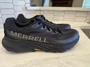 Merrell Men’s Agility Peak 5 GORE-TEX® Black Size 10.5 Shoes Excellent Condition - Picture 1 of 8