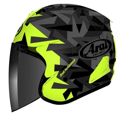 Casco Jet Arai SZ-R EVO Mimesis Yellow - Imagen 1 de 2