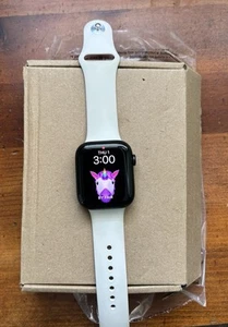 Apple Watch Series 7 45mm Black **FOR PARTS ONLY** Locked!🔥 - Zdjęcie 1 z 3