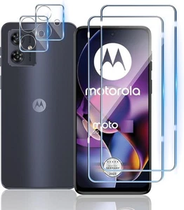 Pour Motorola G05 G15 E15 G85 G75 5G Protection Écran en Verre Trempé &camera - Photo 1/12