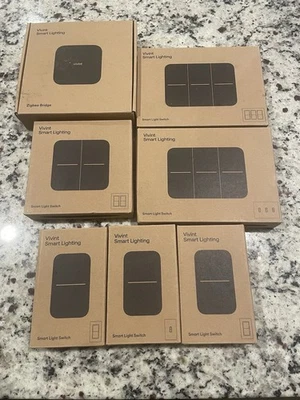 Vivint Smart Lighting Zigbee Bridge Switch Lot - Image 1 of 2