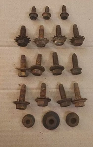 1965 1966 Ford Mustang Cougar Fairlane Falcon Nuts Bolts 1967 1968 1969 OEM - Picture 1 of 1