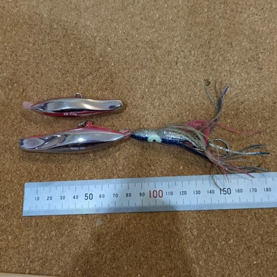 C-10932 Daiwa Pirates SB Stay Bait 110g 160g 2er Set Inchiku Metal Jig Blue - Bild 1 von 4