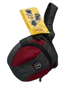 TAMRAC Velocity 6x Camera Bag Gray/Burgundy Crossbody Padded Photgraphy Hike Adj - Picture 1 of 3