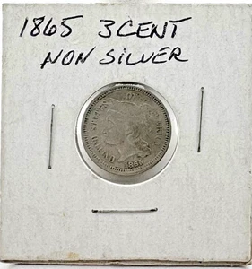 1865 3 Cent  - Picture 1 of 2